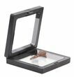 3.5" (Medium) Floating Frame Display Cases With Stands - Black - Photo 3